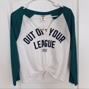 Victoria’s Secret Mariners Baseball Tee